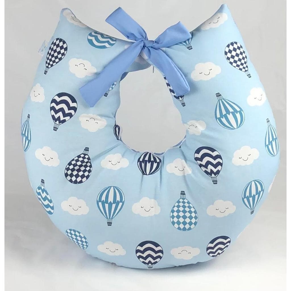 Almofada de Amamentação em Formato U com Laço – Bebê Menina Menino Recém-Nascido