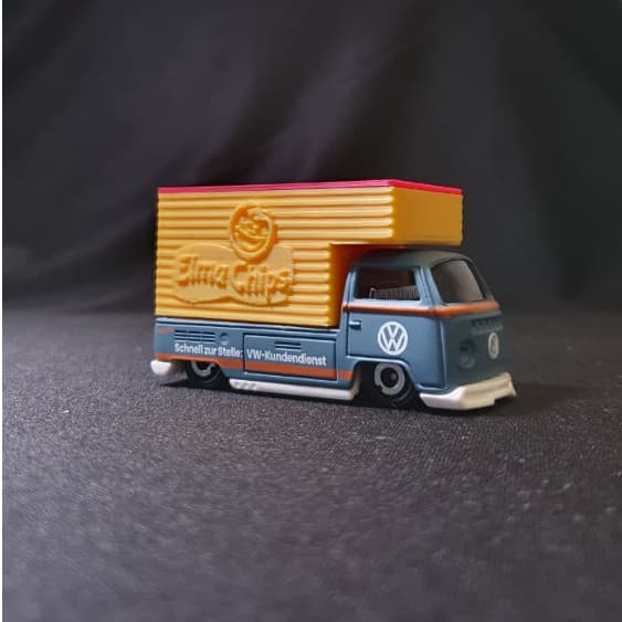 Caçamba Elma Chips para Kombi T2 Custom Hot Wheels – Teto Removível (Somente Caçamba)