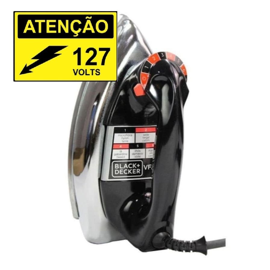 Ferro De Passar Black Decker The Classic ( 127 Volts )