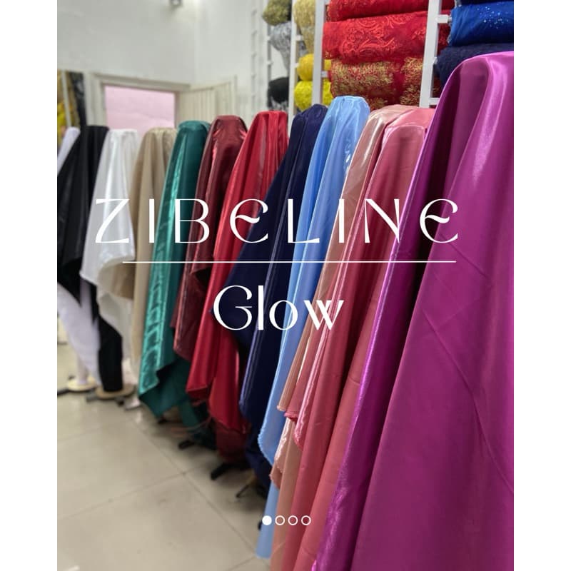 Tecido Zibeline Glow Líquido Cristal Acetinado Premium Cores 1,50M De Largura.