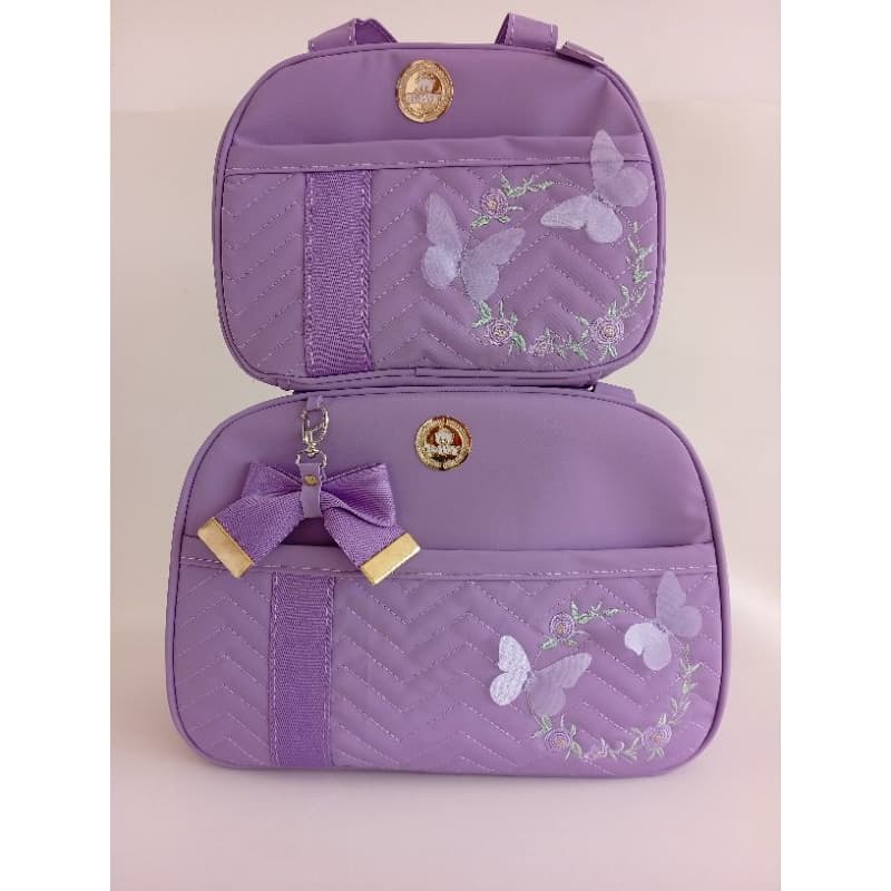 kit de bolsa maternidade borboleta 2 pecas