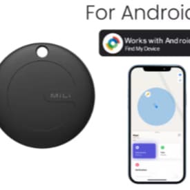 Rastreador de compatibilidade Bluetooth MiLi MiTag para localizador de itens Android funciona com Google Find My Devi