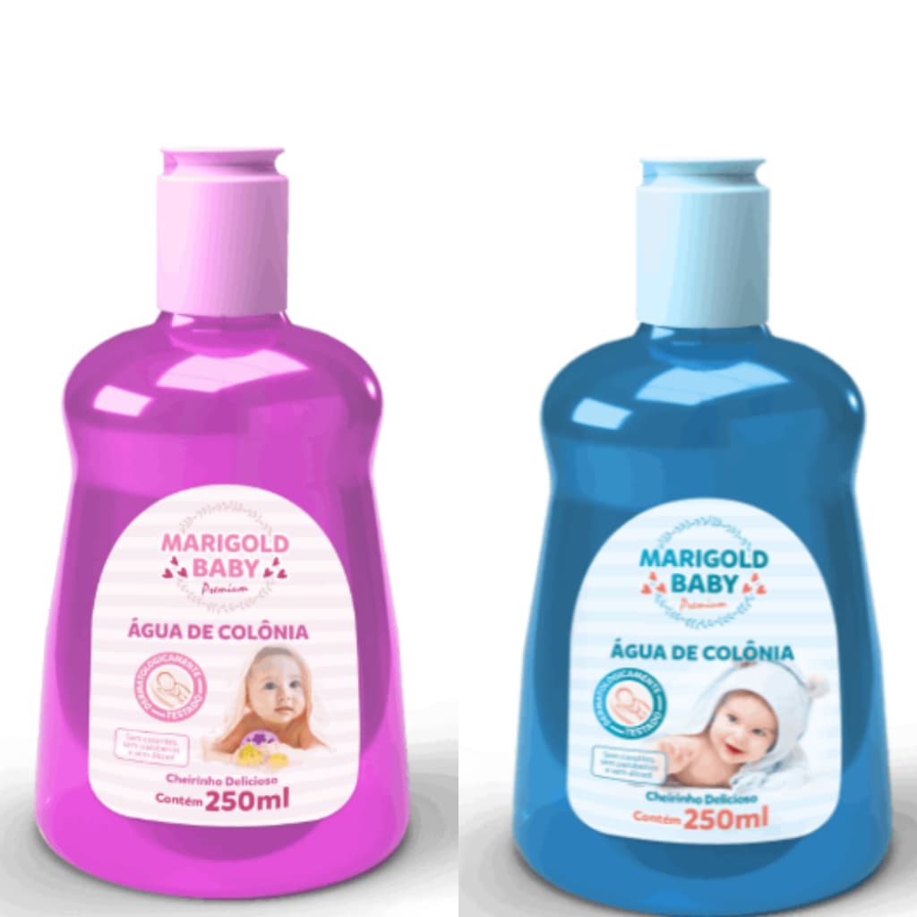 Água de Colônia Marigold Baby Premium 250 ML