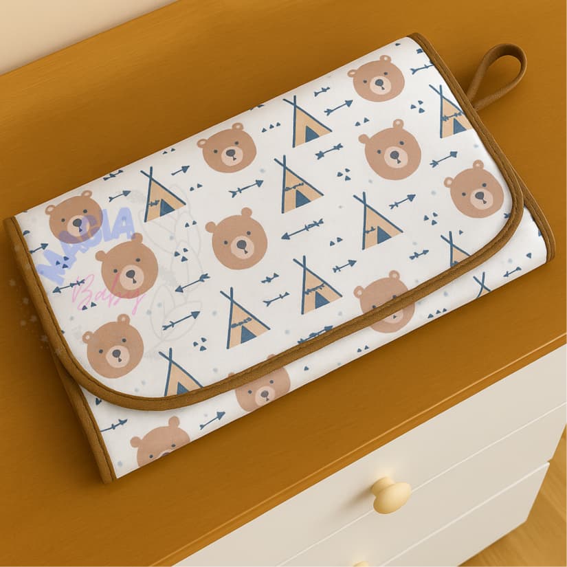 Trocador Carteira Portátil Bebê Modelo Carteira Dobrável