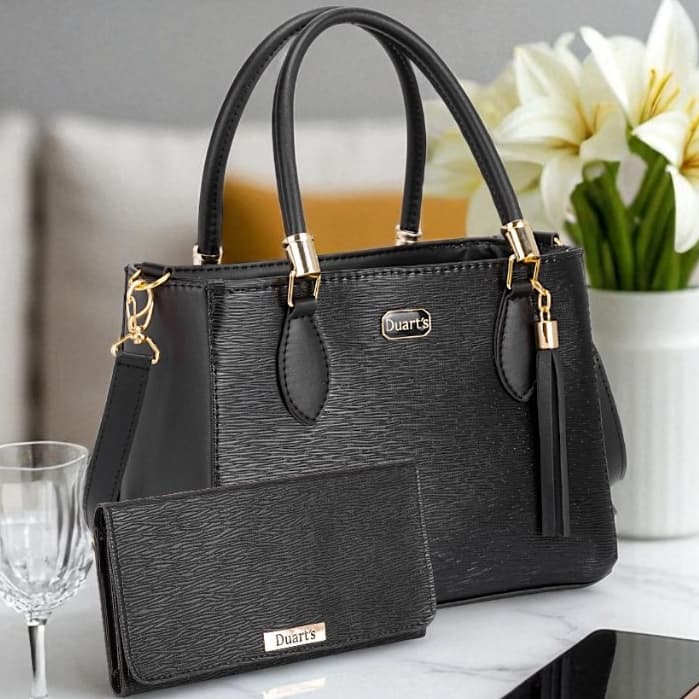 kit Bolsa e carteira Feminina Elegante  Duart´s versatil  para dia a dia