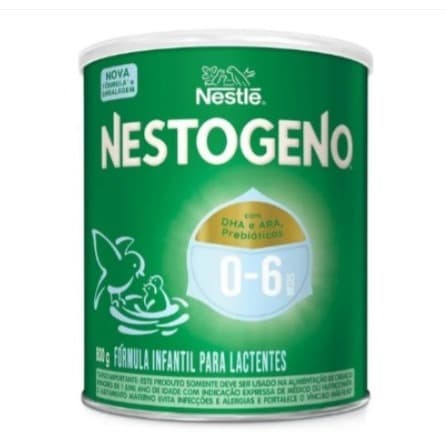 Fórmula Infantil Nestogeno 1 Nestlé 0 a 6 meses 800g