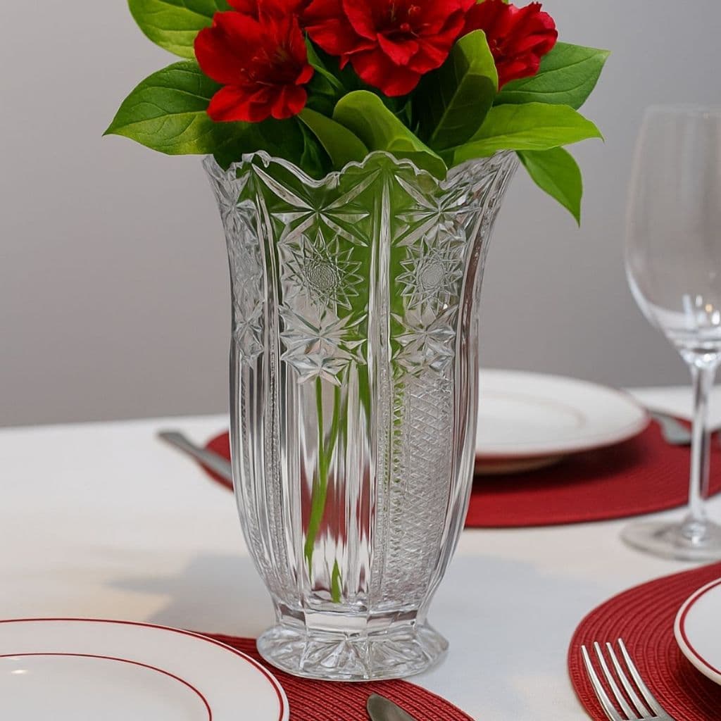 Kit com 10 Vaso Acrílico Para Eventos e Festas Enfeite de Mesa Versátil