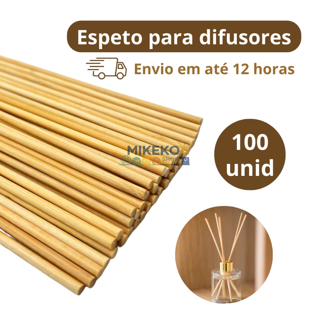 Vareta Para Difusor Com 100 Unidade 30cm - 25cm - 20cm - 17cm