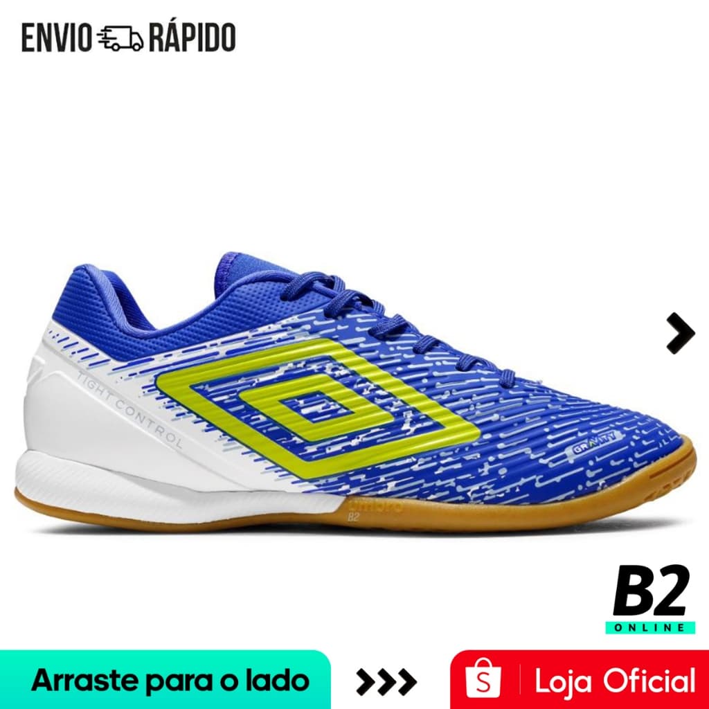 Chuteira Futsal Umbro Gravity Masculino Original Com Nota Fiscal e Garantia