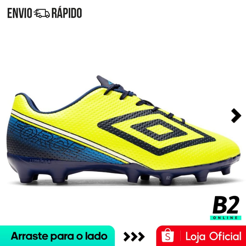 Chuteira Campo Umbro Force Masculino Original Com Nota Fiscal e Garantia