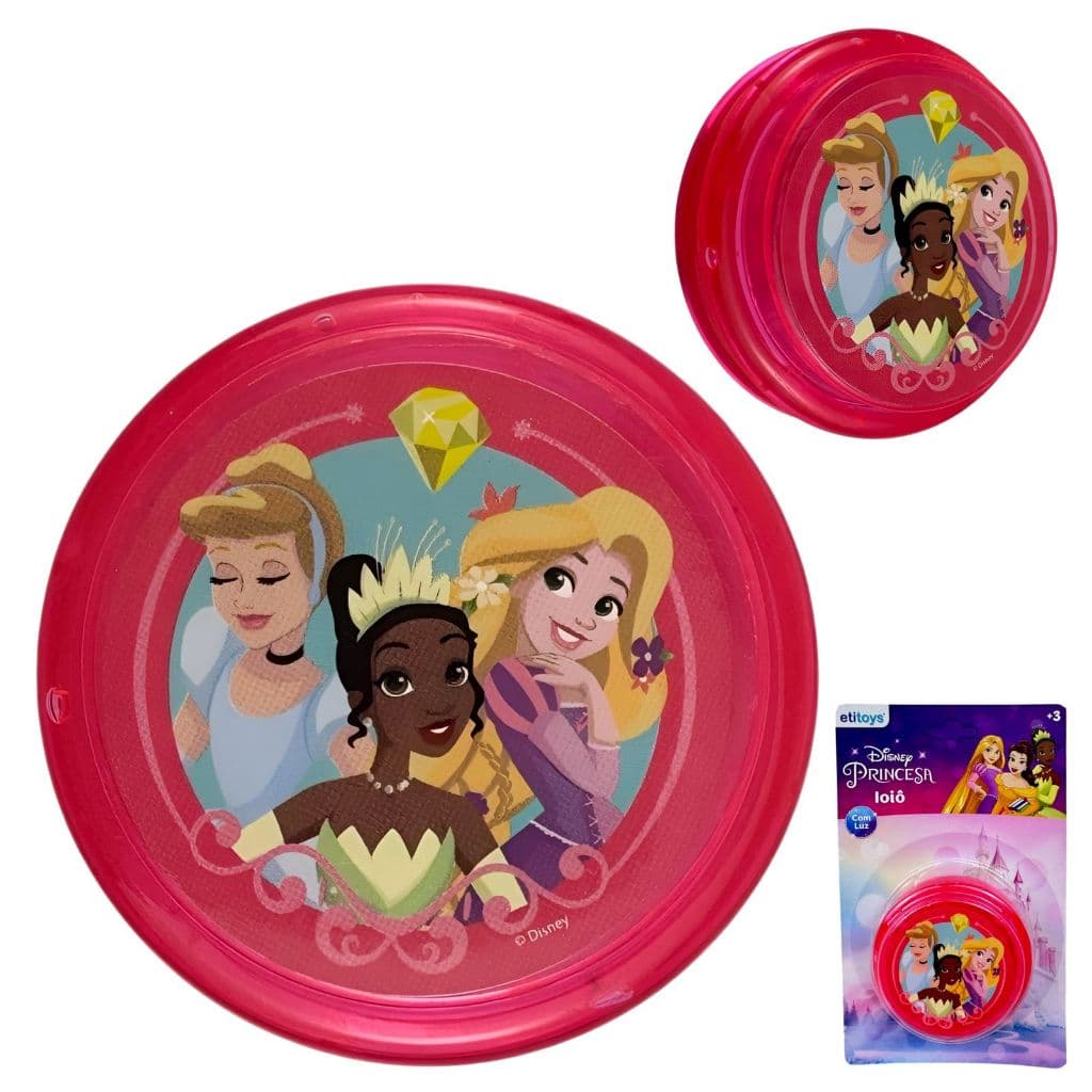 Yoyo Ioio Das Princesas Disney Brinquedo Presente Mágico Para Crianças