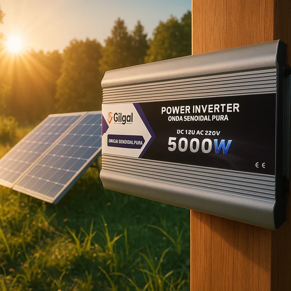 Inversor Senoidal Puro 5000W 12V para 220V Pico 10000W Solar Motorhome Off-Grid