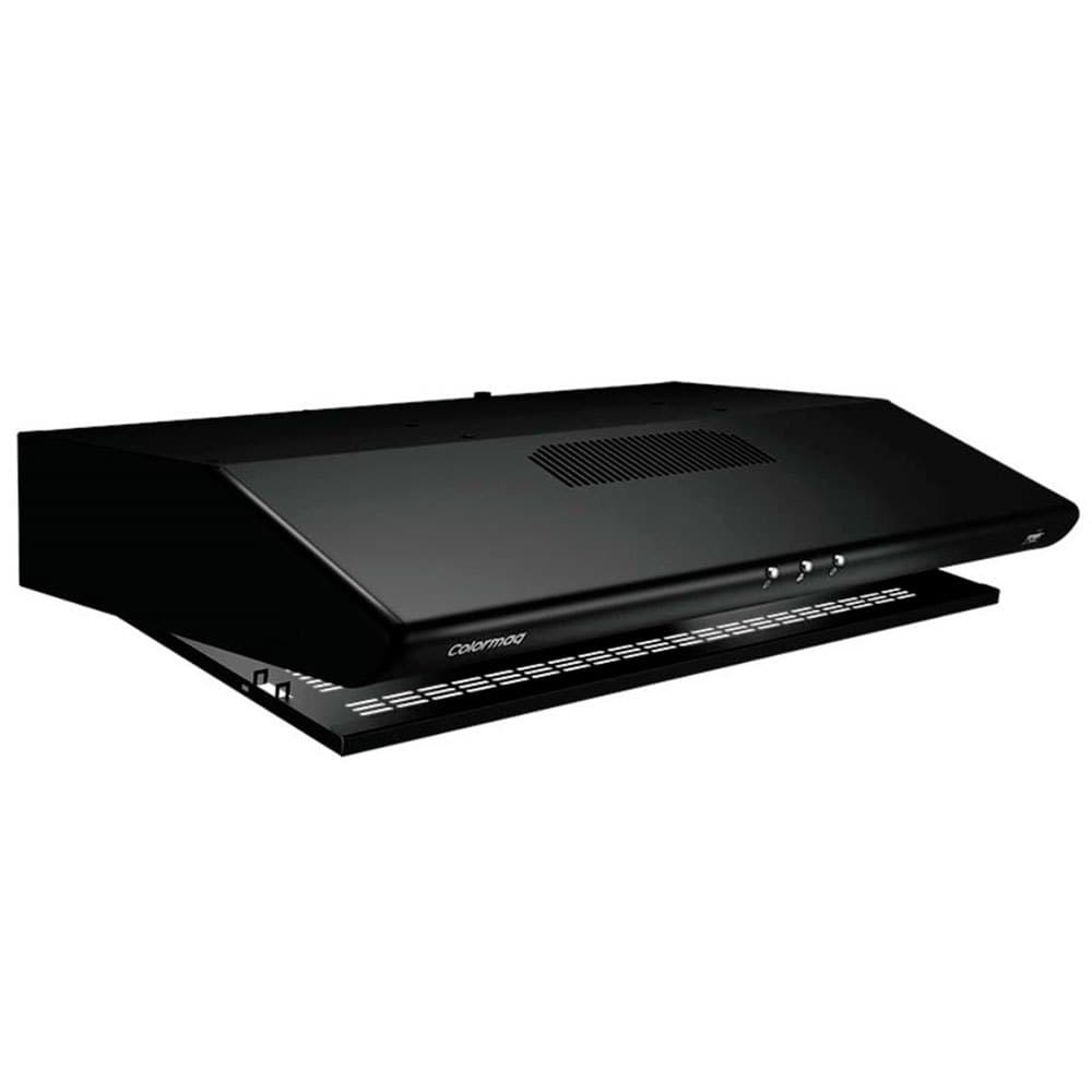 Depurador de Ar Colormaq 8 Cook 140W Bivolt - Preto Fosco