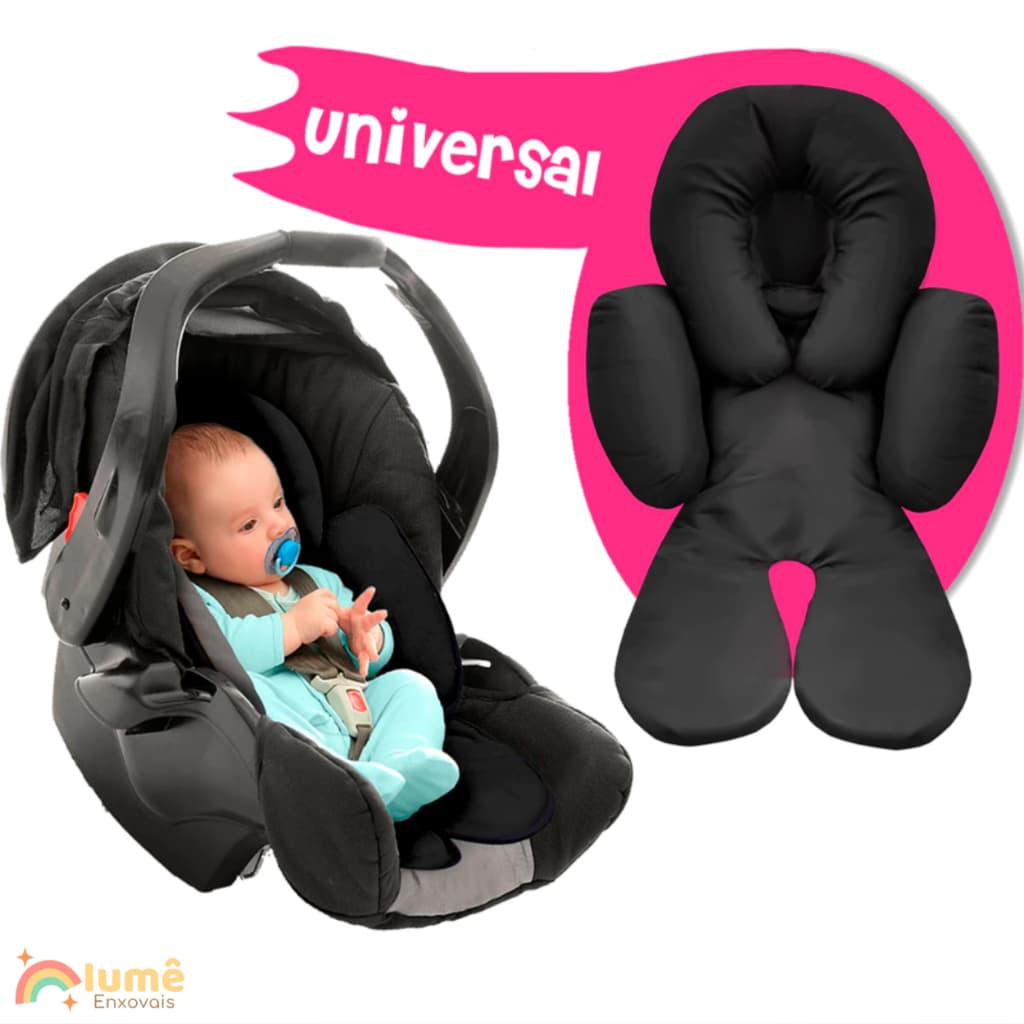 Apoio Redutor Ergonômico Para Bebe Conforto Algodão Almofada 100% Algodão confortavel diversas cores