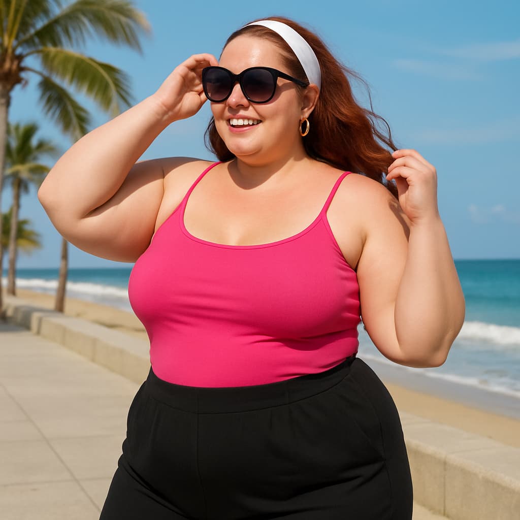 Regata Plus Size Feminina G1 ao G5 Blusa De Alcinha Blusinha Básica Camiseta de Alça Elegante Cavada