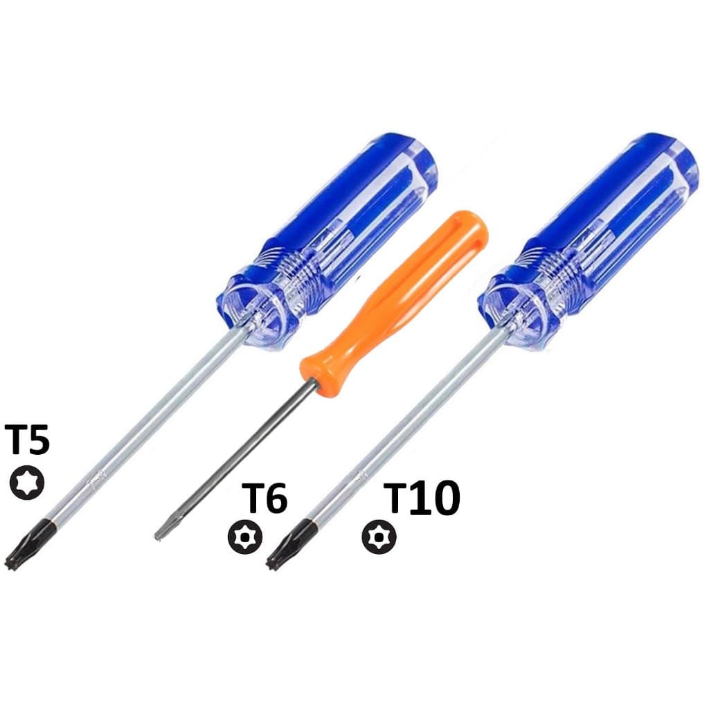 Kit Chave Torx Com Furo T6 + T10 Mac Mini A1993 2018 + T5