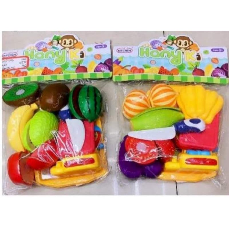 Brinquedo Comidinha Cozinha Frutas e Verdura