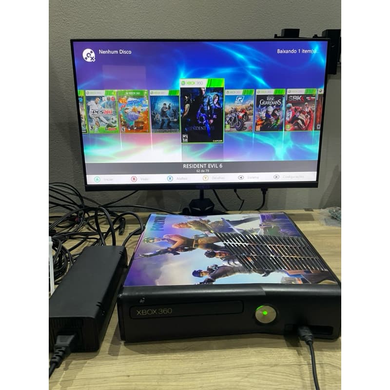 Xbox 360 RGH 3.0 tunado cheio de jogos