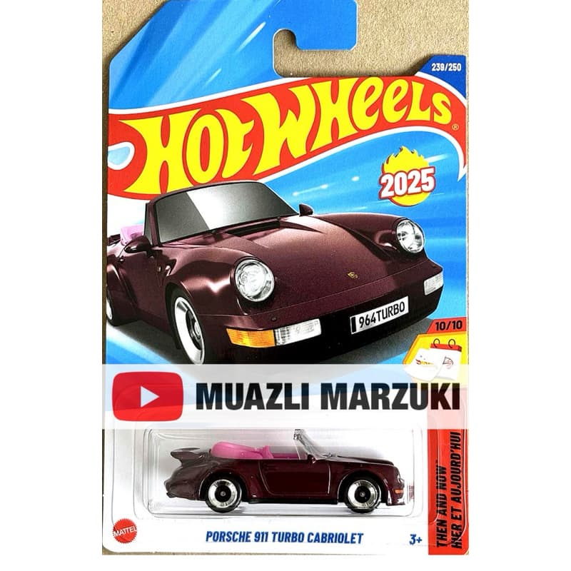 Hot Wheels lote N- Porsche 911 Turbo Cabriolet