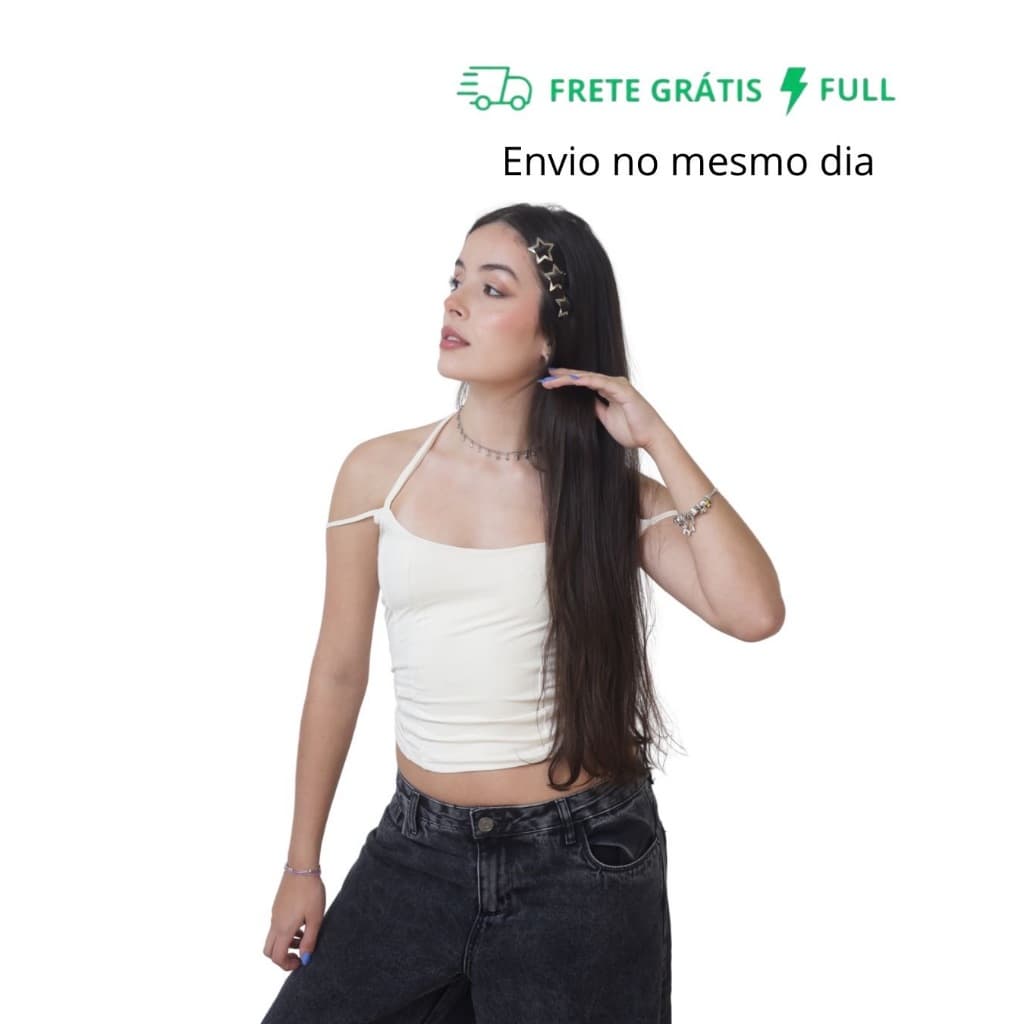 Corset Feminino, Cropped e Regata Alcinha Poliamida – Moda Bloguerinha Tendência Verão