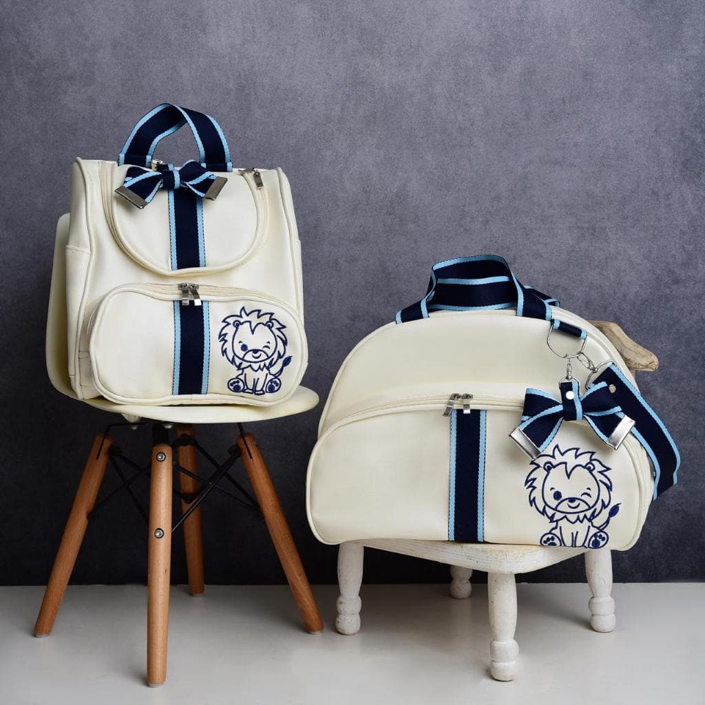 Bolsa Maternidade Kit 2 Peças Mochila 2 Em 1 Conjunto Mamãe e Bebê