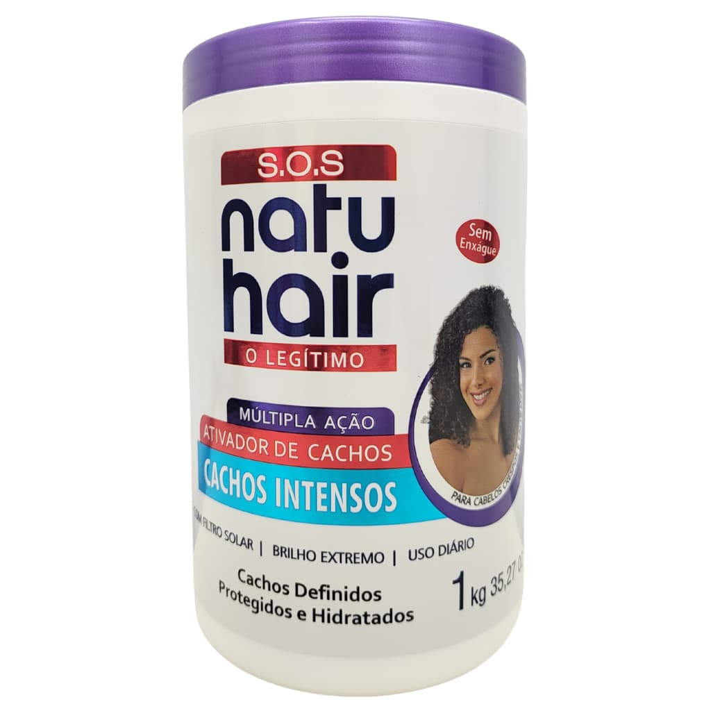 Ativador de Cachos Creme Cachos Intensos SOS NatuHair 1kg