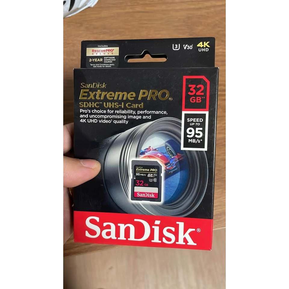 Cartão de memória SanDisk SDSDXPA-032G-X46 Extreme Pro 32GB