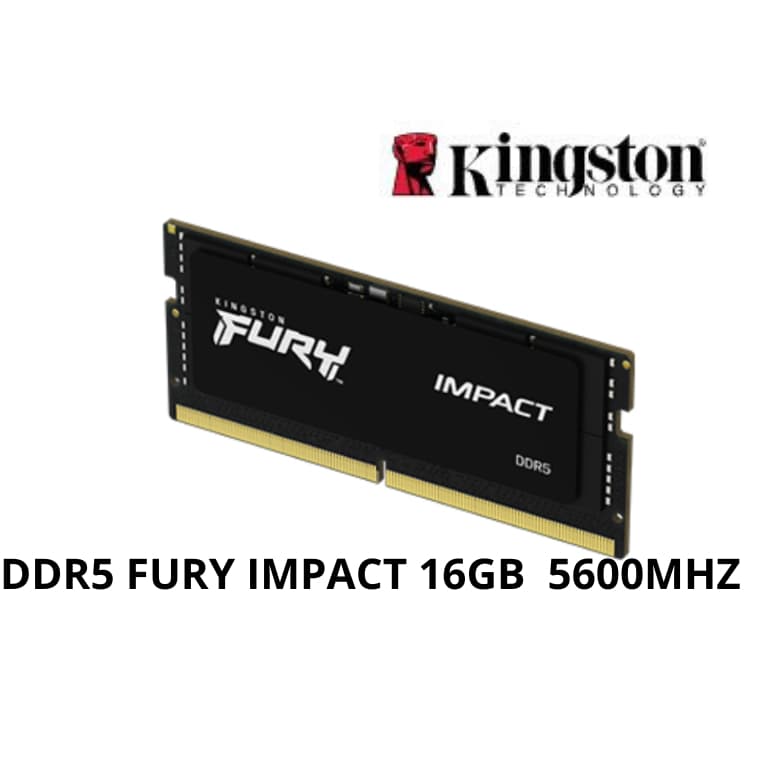 MEMÓRIA NOTEBOOK 16GB DDR5 5600MHZ KF556S40IB-16 KINGSTON