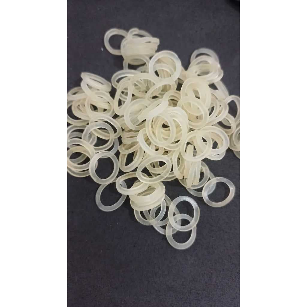 200 Elásticos Borrachinhas Para Laços Pet , Liguinha, Artesanato Pet