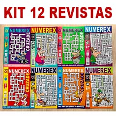 12 numerex sem repetição revista passatempo revistinha passa-tempo