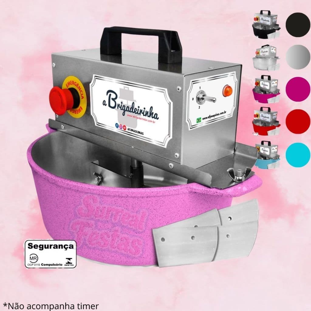 Panela para mexer doces 28 cm - Modelo Platinum -A brigadeirinha