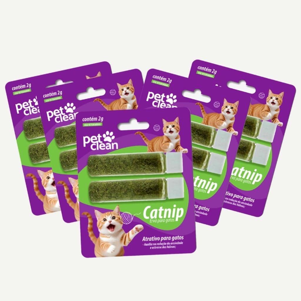 Catnip Premium 2g- Desidratado - Erva dos Gatos Puro Orgânico Deixa o Gato Feliz