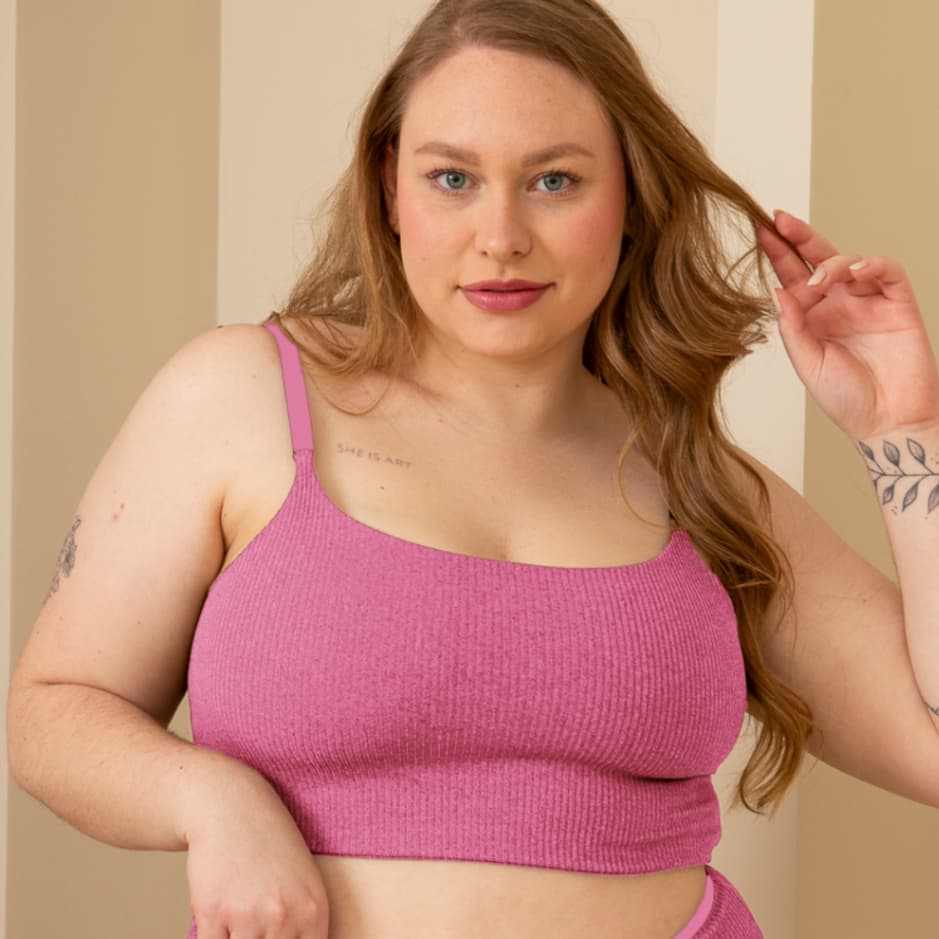 Top Plus Size Reforçado Cropped Feminino Sem Bojo Confortável