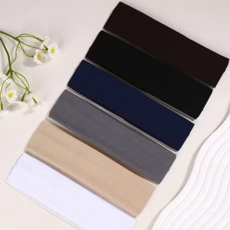 kit 2 Faixa Esportiva Proteção Suor Testeira Proteção Solar UV50+ Faixa Estilosa