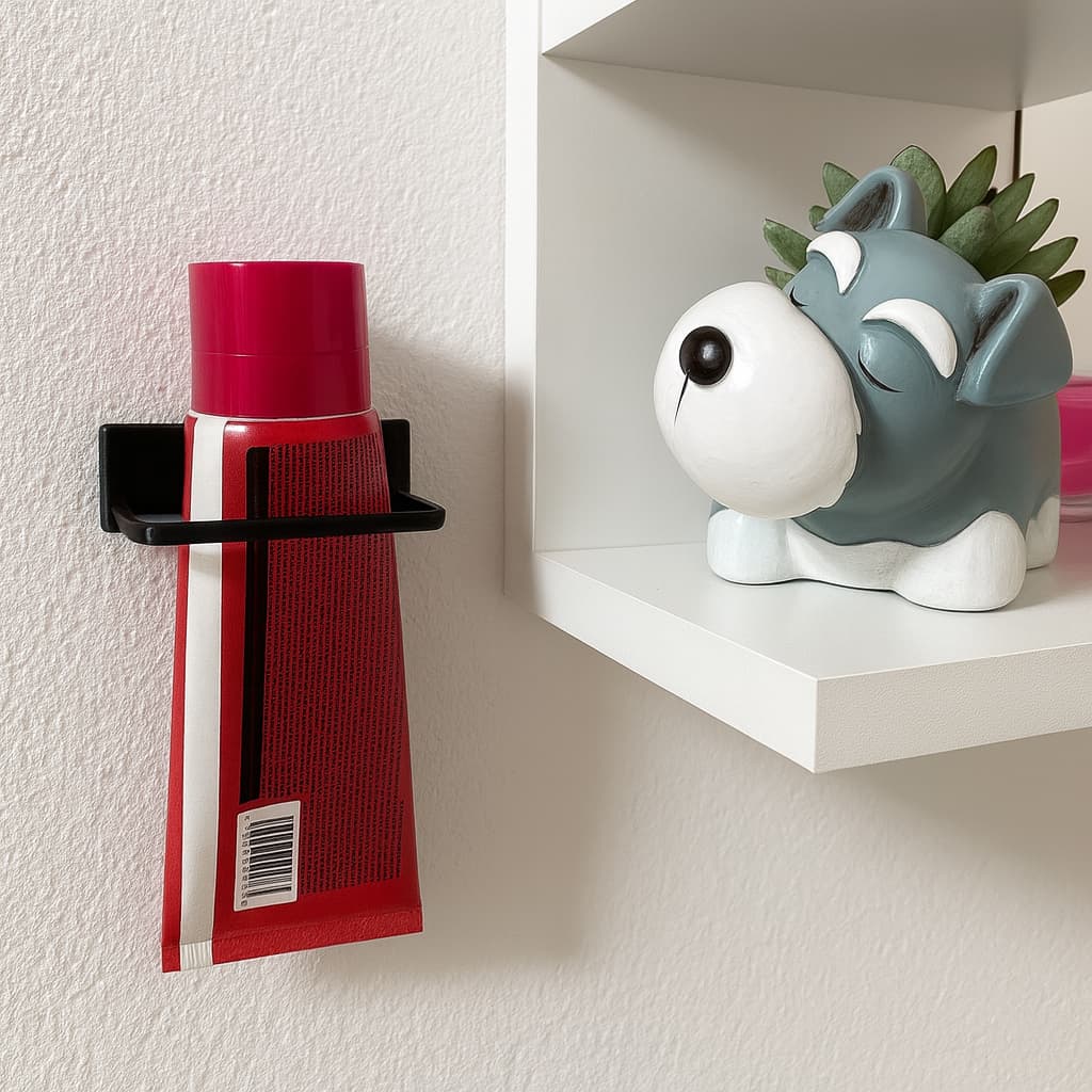 Suporte Organizador para Tubo Pasta de Dente Creme dental/ parede