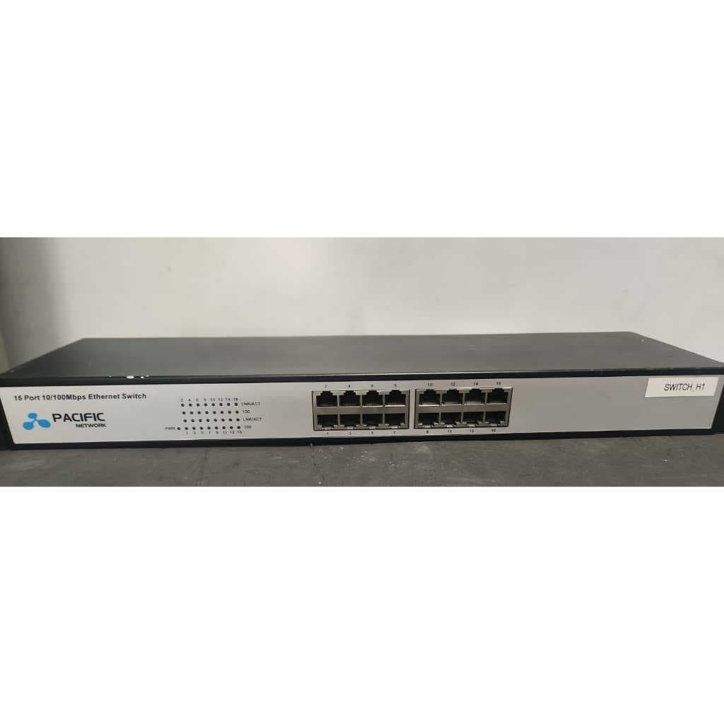 Switch 16 Portas 10/100mbps Pn-s016 Pacific Network