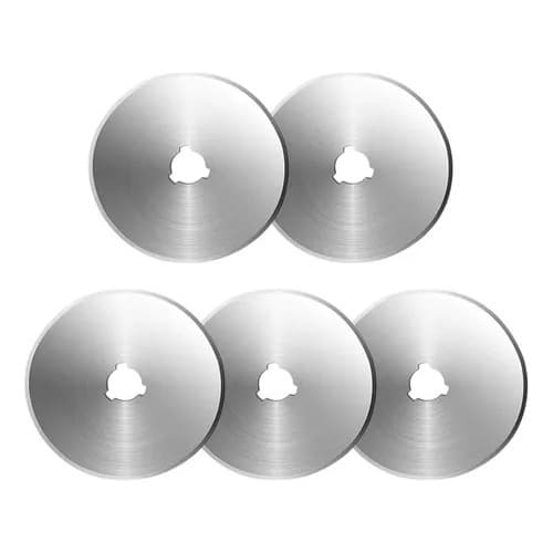 KIT COM 5 LÂMINAS DISCO REFIL PARA CORTADOR CIRCULAR DE 45MM