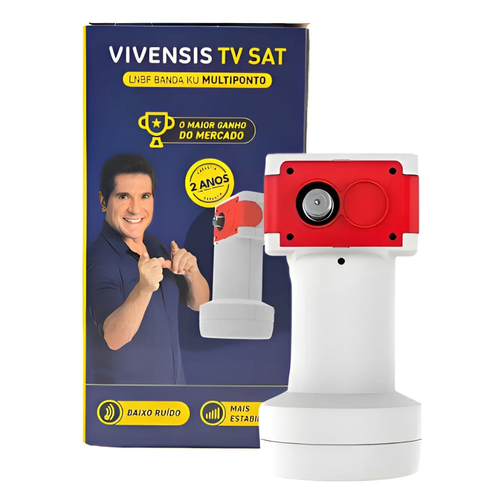 LNBF VIVENSIS MULTIPONTO ANTENA PARABOLICA DIGITAL SATELITE 5G