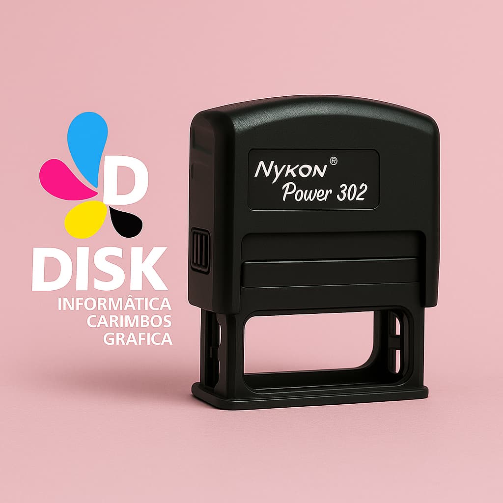Carimbo para Medicos e Enfermeiras - Nykon 302 Personalizado