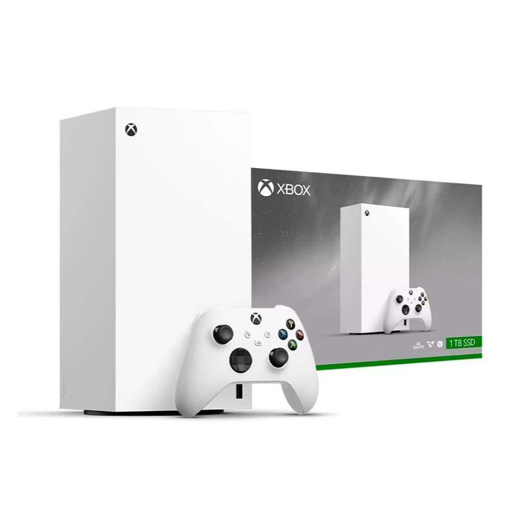 XBOX SÉRIES X1Tb  Sem Leitor SEMINOVO c/15 jogos midia fisica