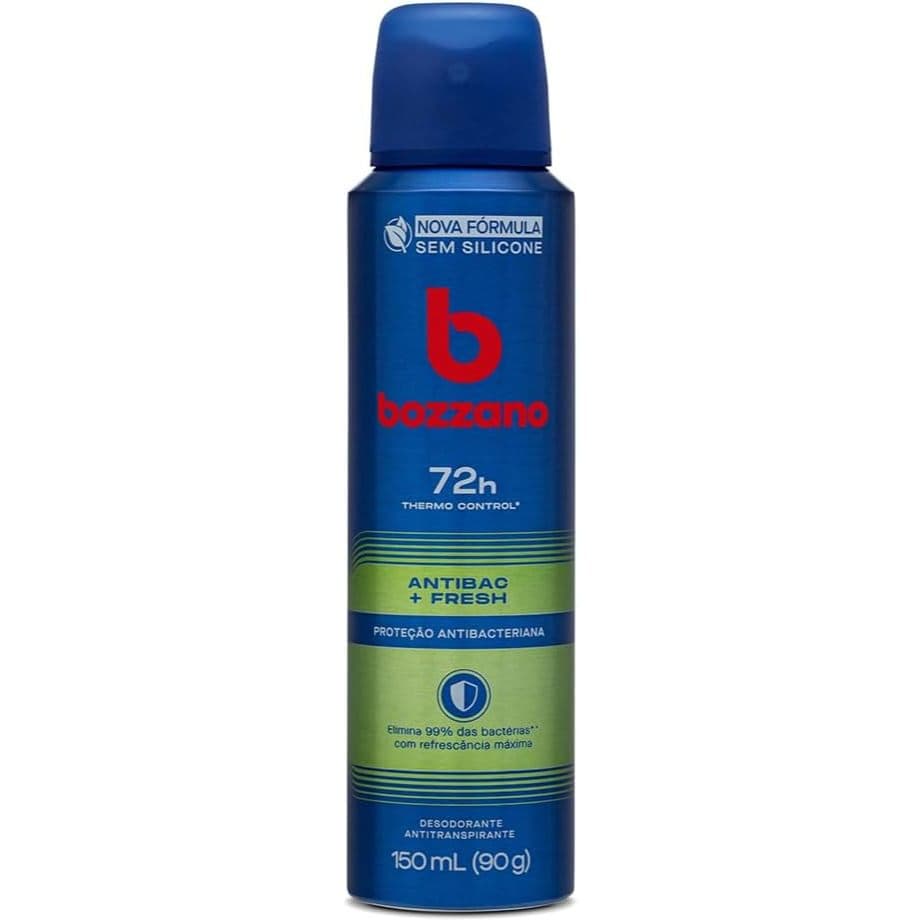 Desodorante Antitranspirante Bozzano Aerossol Antibac + Fresh Com 150ml