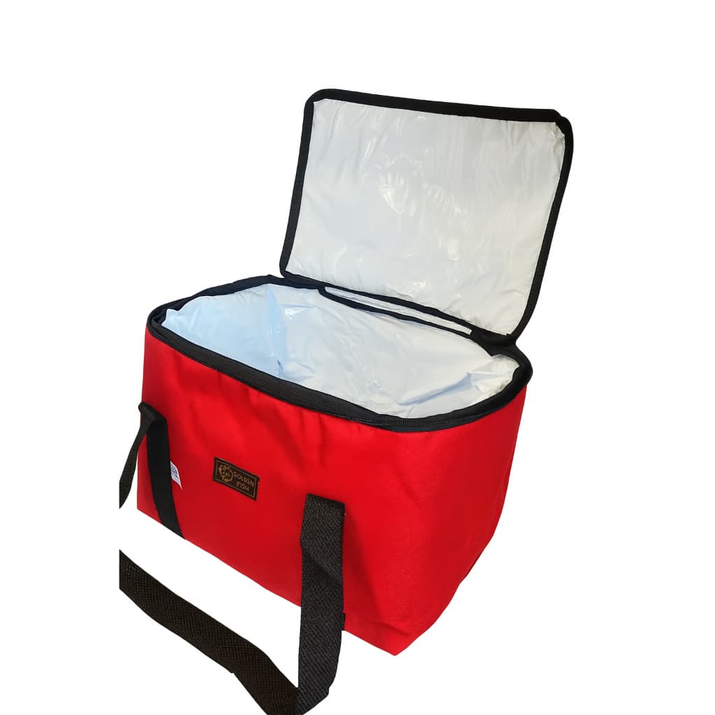 Bolsa Térmica 40 Litros Reforçada Camping/ Pesca Vermelha