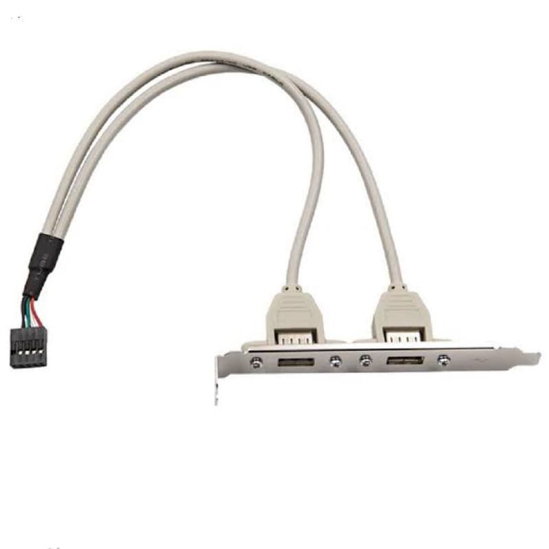 Espelho Usb 2.0 2 Portas 9 Pinos