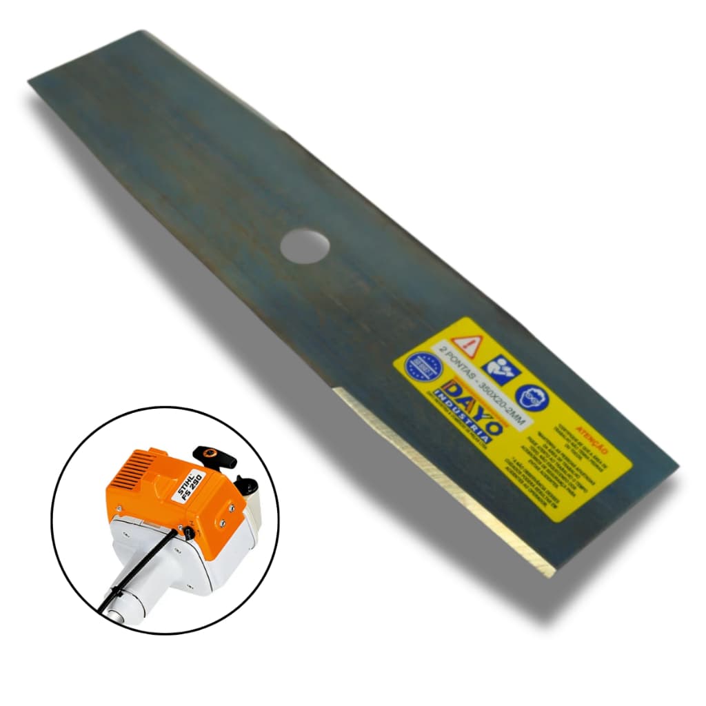 Lâmina Para Roçadeira 35cm Stihl Fs160 Fs220 Fs280 Fs290 Fs350