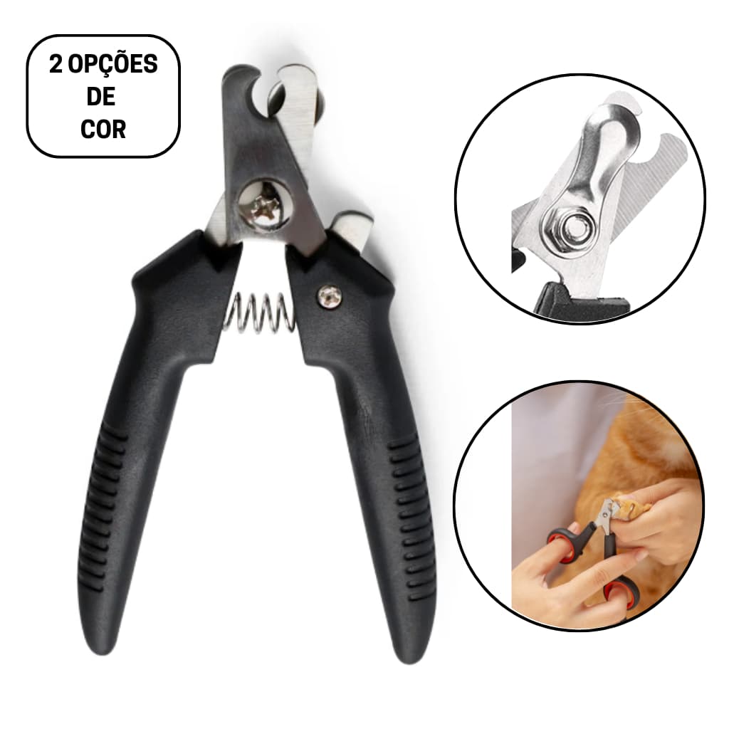 Alicate cortador de unha cachorros médio para caes e gatos pets dog roedores envio imediato