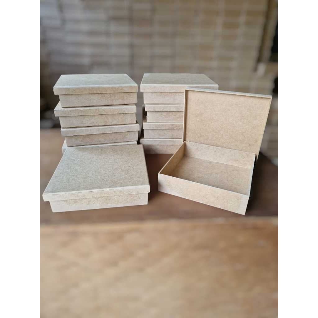 10 caixa padrinho casamento 20x20x5 MDF