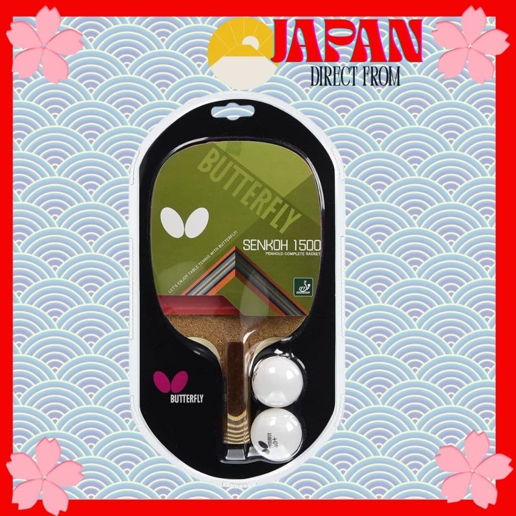 Raquete De Tênis De Mesa Butterfly Senko Direto Do Japão-Excelente Rotação E Controle (# 10940 , 10950)