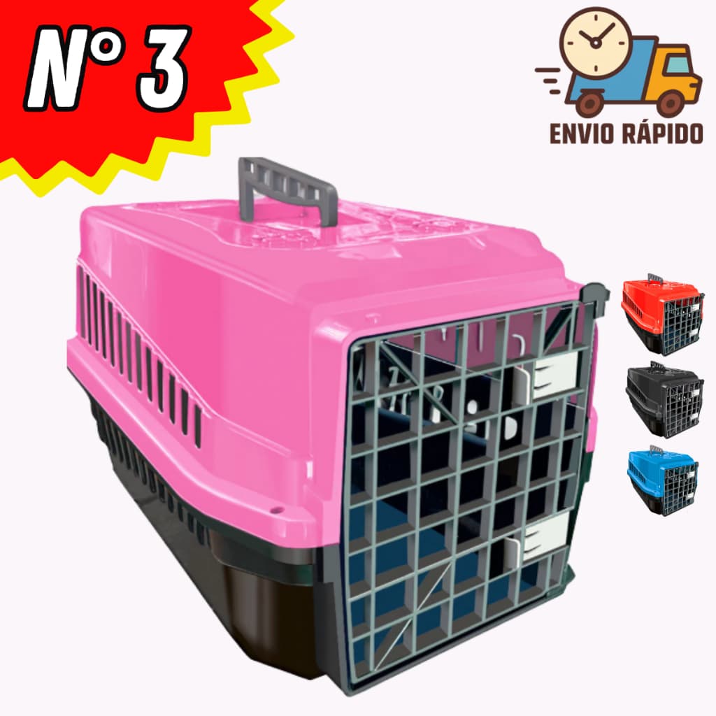 Caixa de Transporte N3 Pet Para Cães e Gatos até 7KG ENVIO IMEDIATO