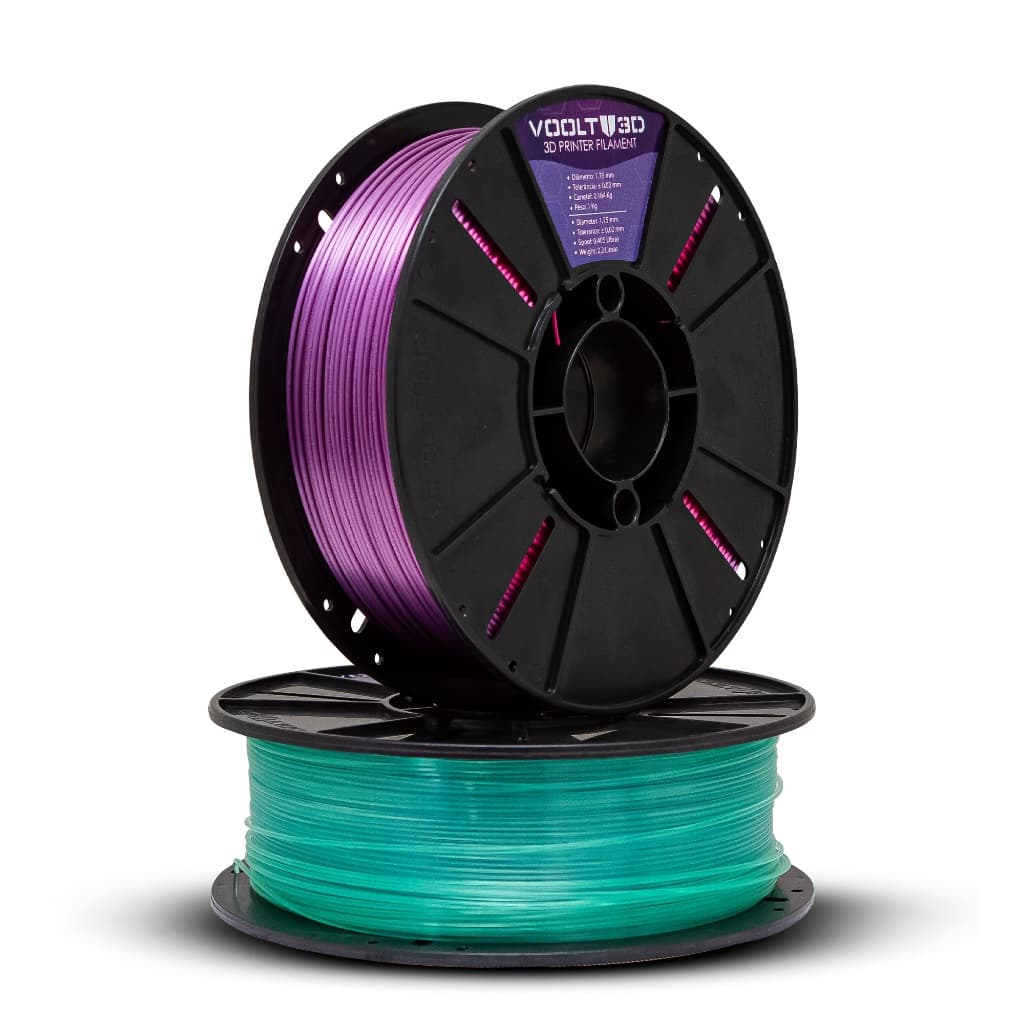 Filamento ABS Troca de Cor 1kg Outlet - Para Impressora 3D FDM - Voolt3D Oficial