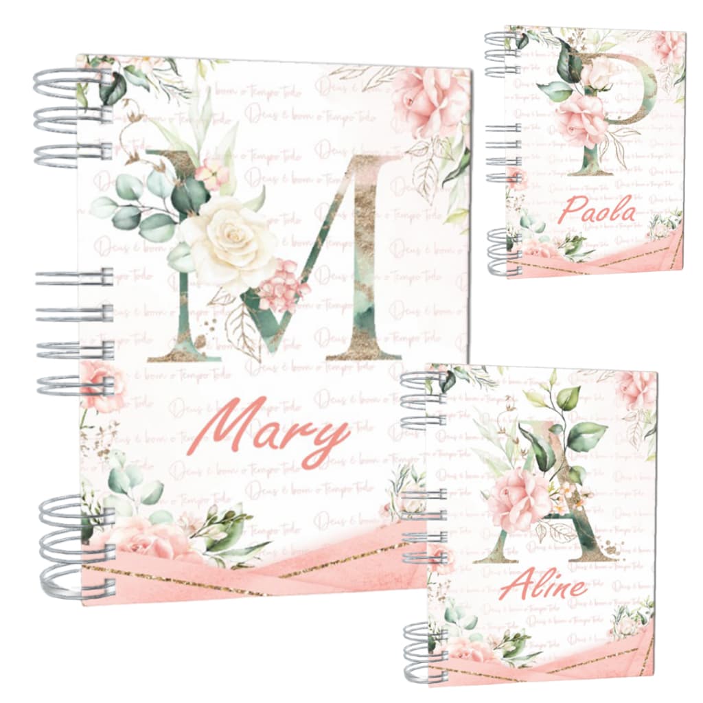 Agenda 2026 - Personalizada - Alfabeto - Capa Dura - Datada